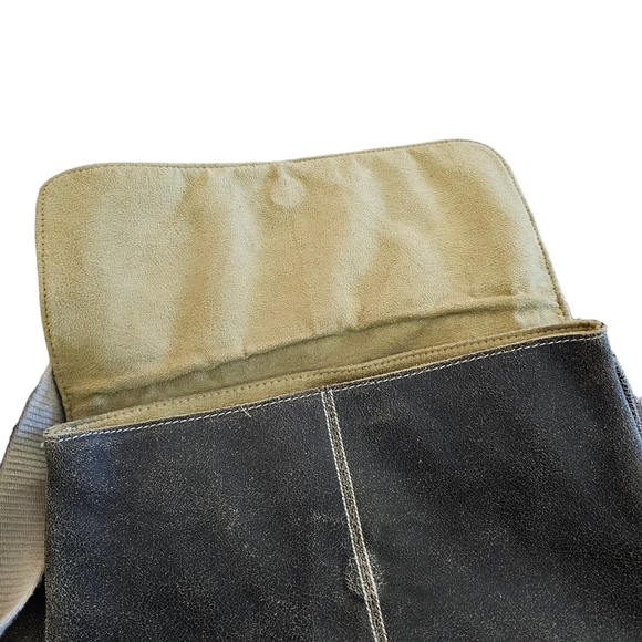 BOBO Waxed Suede Crossbody Bag - Picture 3 of 10